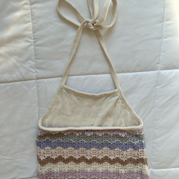 NWOT Crochet American Eagle Halter Top Size XS - Picture 7 of 7